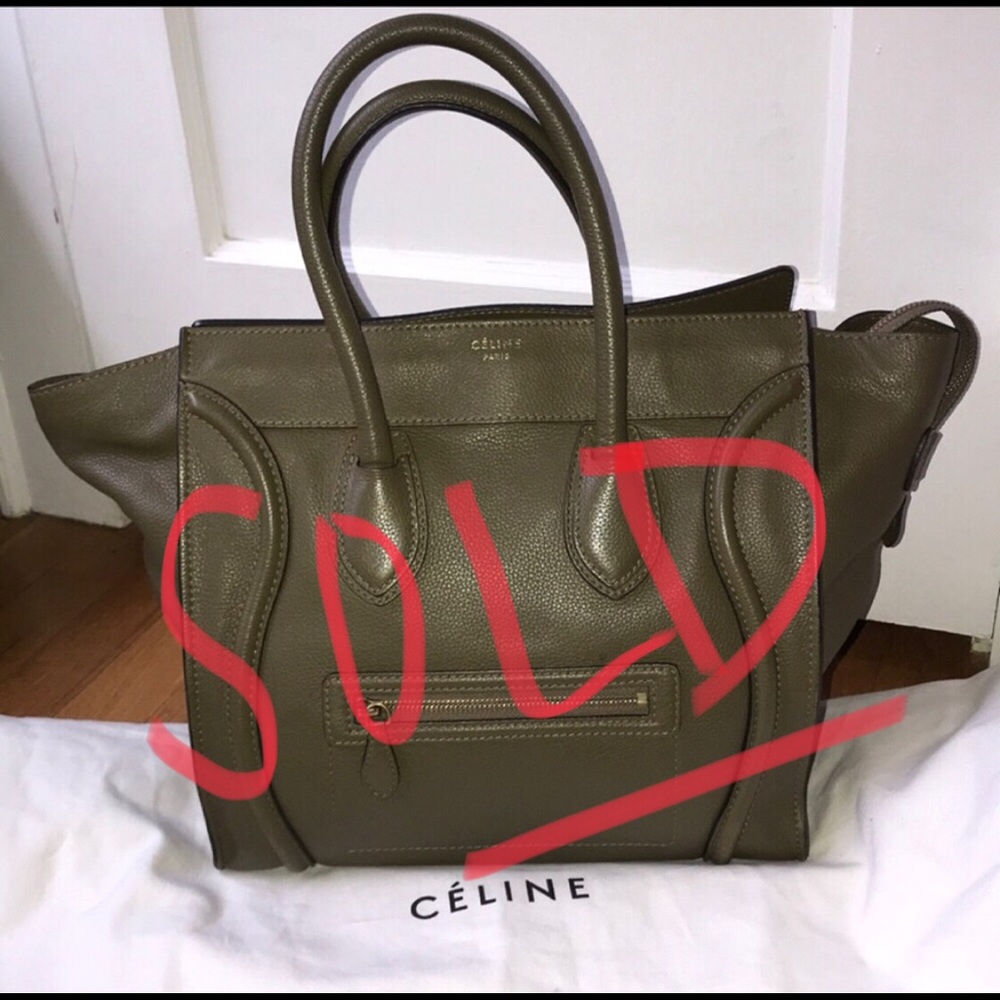 SOLD SOLD SOLD!! Celine Mini Luggage Tote
